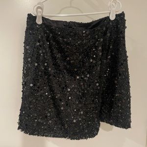 Sequin skirt